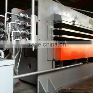 China 3 Layers Plywood Hot Press Woodwork Machine thumbnail-1