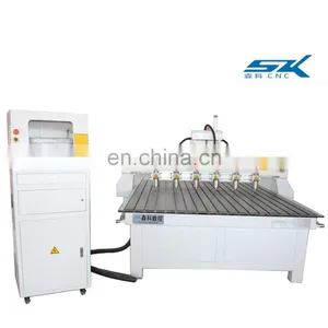 Multi Spindle Six Heads Wood Door Cnc Router/1825 3d Wood Router Cnc Carving Machine/3d Wood Cutting Cnc Machine With Multi Head thumbnail-3