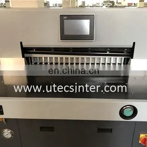 GC720HL POLAR Card Board Guillotine Paper Cutter Trimmer Machine With Side Table and Floating Balls Beads thumbnail-4