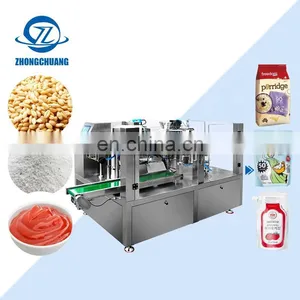 Frozen Food Tablet Cooking Oil Coffee Milk Powder Sachet for Potato Chips Spices Pouch Automatic Mini Packing Machine thumbnail-1