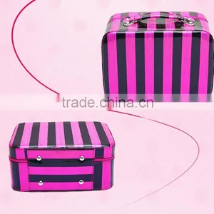 Wholesales pu Leather Makeup Brush Organizer,bulk Cosmetic Bags Cheap Wholesale Makeup Bags,leather Makeup Travel Bag thumbnail-5