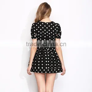 Women New Fashion Dress Short Sleeve Women Dresses Summer Casual Dress thumbnail-5
