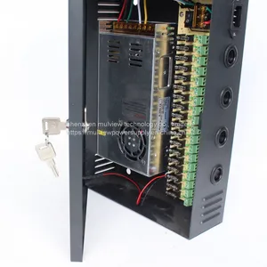 Multiple Outputs 18CH 12V25A 300W Access Control CCTV Camera Central Power Supply Unit Ce IEC thumbnail-3