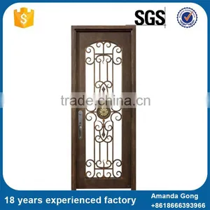 Professional Wrought Iron Handles Front Door thumbnail-6