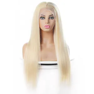 613Human Hair Wigs Straight Wig Highlighted 13x4 Lace Frontal Wig Human Hair Wigs thumbnail-2
