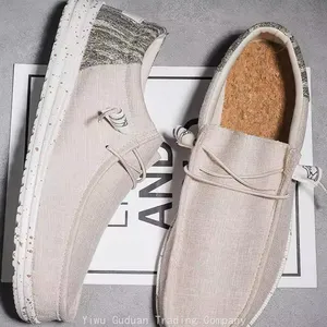 Spring Autumn Fashion Loafers Shoes Men Classic High Quality Denim Comfortable Drive Boat Shoes thumbnail-1