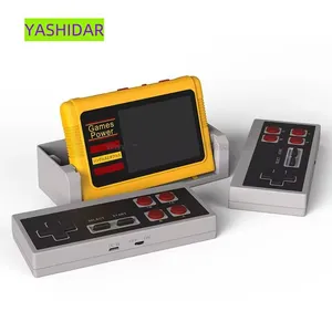 K20 Portable Mini Video Game Console 3 Inch Screen With 2.4g Wireless Gamepad Handheld Gaming Player 1000 Games Av Output thumbnail-1