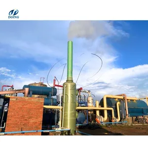 Medical Waste Pyrolysis Machine Convert Waste Plastics to Fuel Oil Recycling Pyrolysis Plant for Sale thumbnail-2