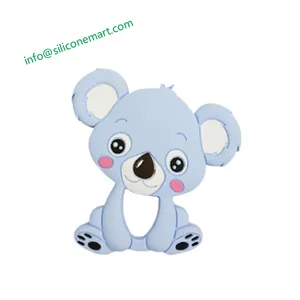 Koala Shape Animal Food Grade Silicone Baby Teethers Silicon Teething Toys From Shenzhen Siliconemart Tech Co.,Ltd. thumbnail-1