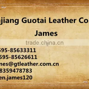 PU Coated Crocodile Embossed Cow Split Leather thumbnail-6