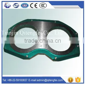 Spare Parts of Putzmeister Concrete Pump Wear Plate thumbnail-1