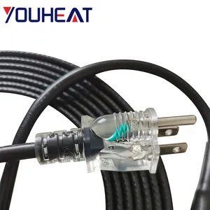 Heat Trace Cable for Pipes Concrete Tinned Copper Self Regulating Underfloor Heating Cable Copper Conductor Construction thumbnail-6