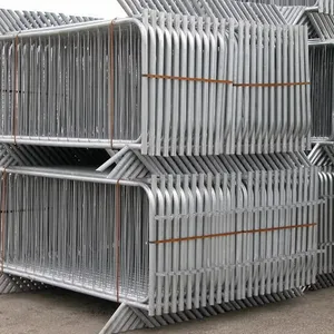 2.2mx1m Safety Barricade Temporary Fencing for Festivals Crowd Control Barrier thumbnail-5