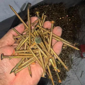 Safe Top Nails Plastic Cap Roofing Nails Ring Shank Spiral Shank Umbrella Head With Washer thumbnail-2