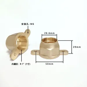 Brass Fittings,Socket Female Threaded Joint With Ear,Adopting C37710 thumbnail-2