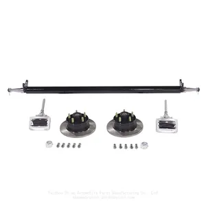 Towable RV, Small Trailer, Light-duty Trailer, Food Trailer's Brake Disc and Caliper Assembly | Chassis Wheel Hub Unit Assembly, Disc Brake thumbnail-2