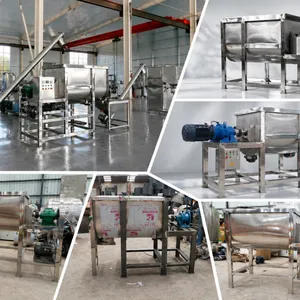 Cosmetic Powder Mixer Lab Food Powder Mixer Powder Mixer 50kg Dry Powder Mixer thumbnail-2