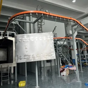 Durable Small Cabinet Metal Powder Coating Line for Automotive Brackets and Bicycle Frame Coating thumbnail-2