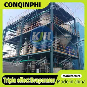 Vertical Multi-effect Evaporation Crystallization Plant, 10-100 M³/day Processing Capacity, Forced Circulation Option thumbnail-4