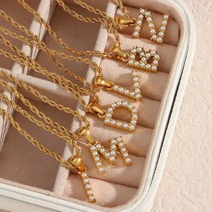 Bulk Stainless Steel Necklace With PVD Gold Plating 18K Color 0.8mm Thickness Tarnish Resistant thumbnail-1