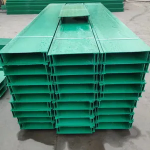 Waterproof UV-Resistant FRP Cable Tray for Outdoor Electrical Cable Management thumbnail-5