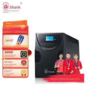 Shanke Sk650 Standby Ups Uninterruptible Power Supply, Single Input and Single Output, 600va/360w thumbnail-2