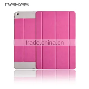 Manufacturer Lithe Soft Zroo Grain Smart Cover Leather Mobile Phone Shell With Stand up Feature for Ipad Air thumbnail-1