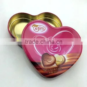 Heart Shape Tin Can,colorful Paint Tin Can for Chocolate thumbnail-3
