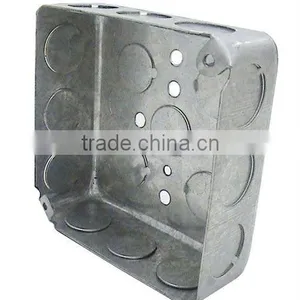 4" Square Junction Box / Metal Box thumbnail-1