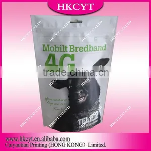 2016 New Products Material Plain Plastic Dog Food Packaging Bags thumbnail-2