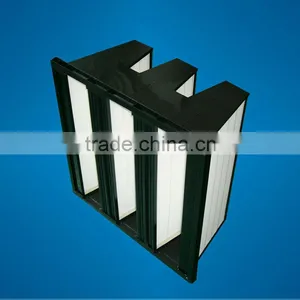 F9-H13 V Shape Medium Fine Filter for AHU or Gas Turbine thumbnail-4