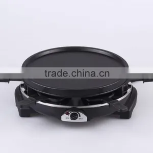 900W Raclette Grill With Temperature Thermostate For 6 Persons RG-206 WITH Stone Plate thumbnail-5