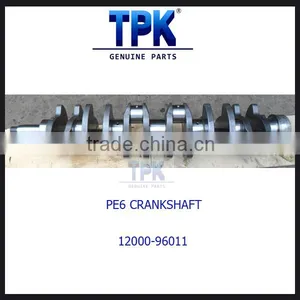 PF6 PF6T Forged Steel or Cast Engine Crakshaft 12200-96505 12200-96502 thumbnail-1