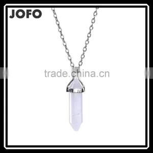 2016 Trendy Hot Style Natural Stone Bullet Necklace SMJ0140 thumbnail-1