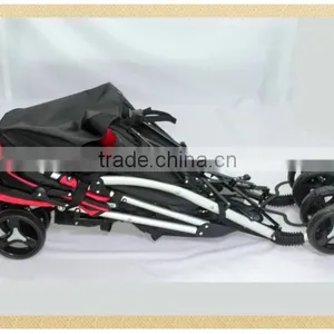3025 Twin Baby Stroller 2 in 1 Model of High Classific thumbnail-6