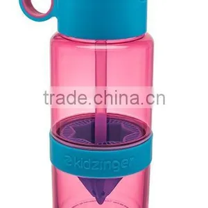 480ml Colorful Kid Zinger Plastic Water Bottle BPA Free thumbnail-1