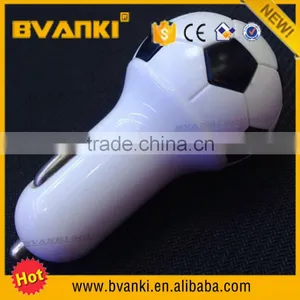 5V 1A Worldcup Football Usb Car Portable Charger For Iphone 5 Car Charger thumbnail-4