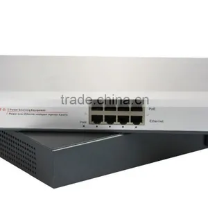 25.5W 4 Port High Power Power Over Ethernet Injector for IP Camera(IEEE802.3at) thumbnail-2