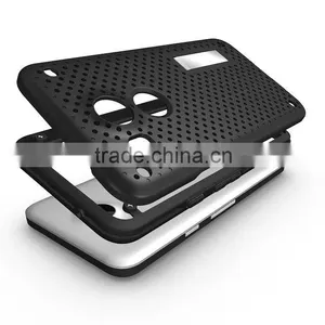 Shockproof Back Stand Case With Head Radiation Function For Nexus 5X Mesh Back Style TPU Rubber Cover Case MT-5296 thumbnail-2