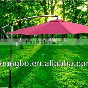 9' Windproof Patio Side Pole Umbrella thumbnail-4