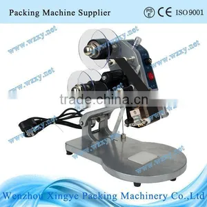 DY-8 Portable Manual Hot Color Ribbon Date Coding Machine thumbnail-1