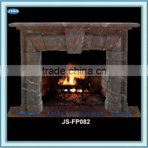 Natural Marble Fireplace JS-FP082 thumbnail-1