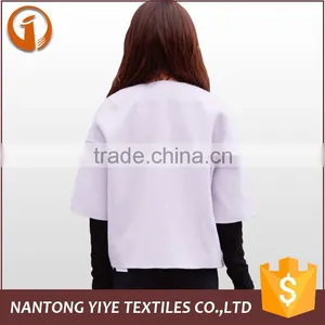 Factory Price 2016 Autumn Winter Fashion Casual Ladies/women Cloak Short Woolen Coat thumbnail-3