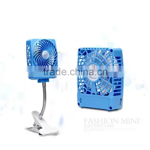 2016 New USB Mini Fan With Hose Braacket Clip for With USB Rechargeable Quality Choice thumbnail-4