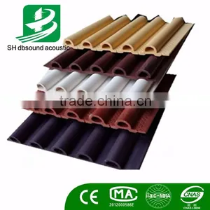 China Manufacture Wood Plastic Acoustic Panel thumbnail-2