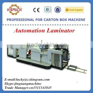 China Price Automatic Lamination Machine for Making Paperboard thumbnail-1