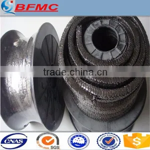 100% Activated Graphite Gland Packing for Seal thumbnail-1