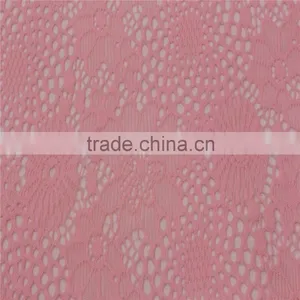 China Textile Manufactures Supply Fashional Jacquard Nylon Stretch Lace Fabric thumbnail-2