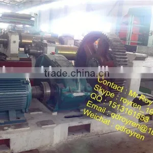 High Efficiency Waste Tire Recycling Rubber Powder Line Waste Tyre Crusher thumbnail-1
