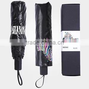 Promotion 3 Folding Advertising Color Change Umbrella thumbnail-2